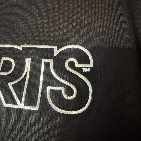 Love & Sports Crop Black Sweatshirt - Picture 3 of 5